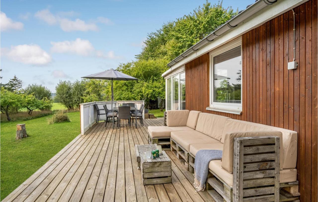 Nice Home In Havndal With Kitchen Exterior foto