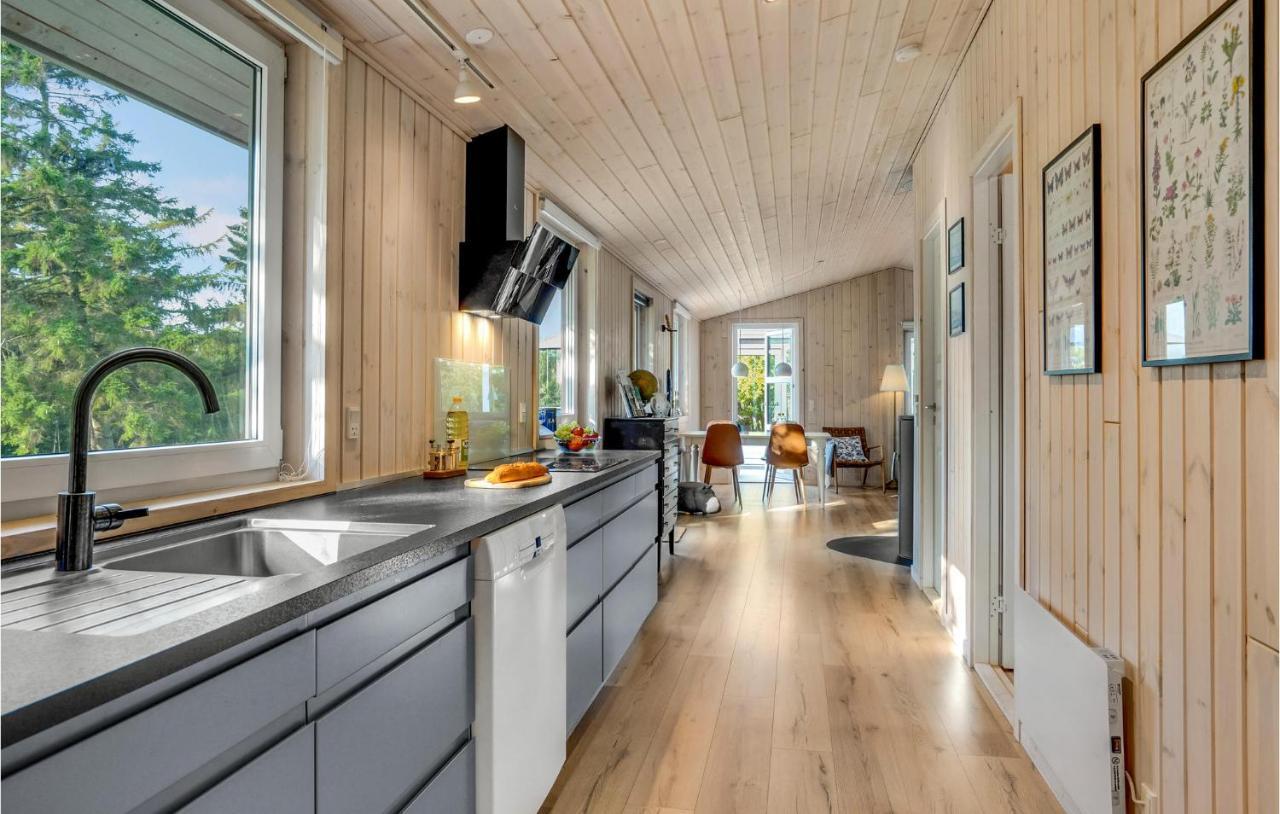 Nice Home In Havndal With Kitchen Exterior foto